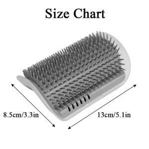 Pamper Your Cat with Our Self-Groomer Comb, Wall Scratcher & Grooming Brushes!